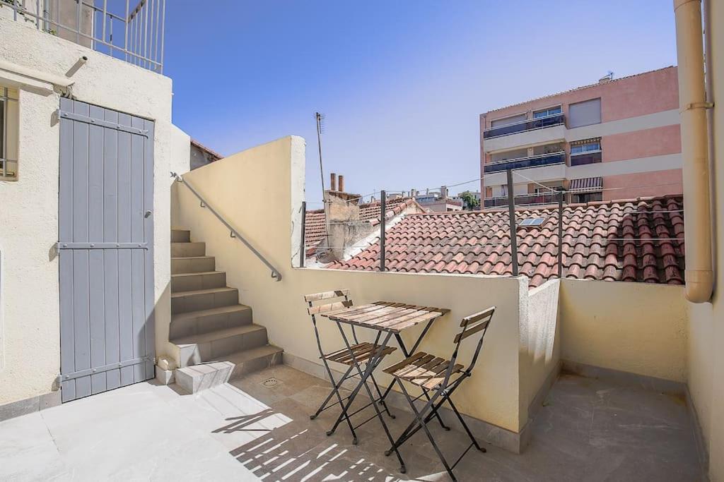 Endoume, Charmant T2 Au Calme, Terrasse, 13007 Marseille Kültér fotó